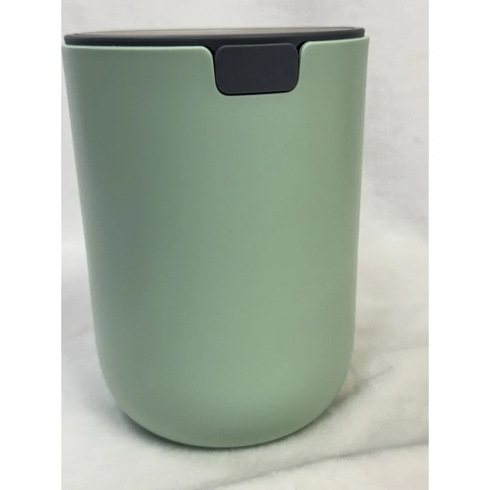 Mini Wastebasket  Swing-Top 0.4 Gallon For Desk 6.5
